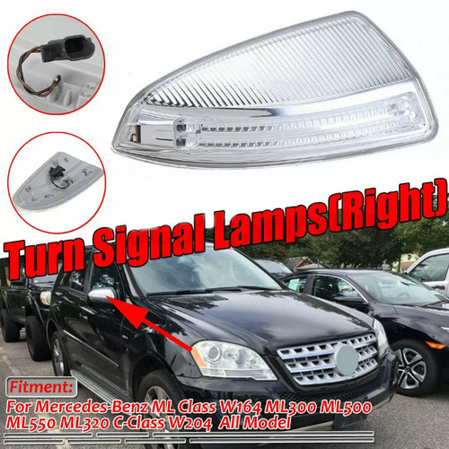 Left Side Door Mirror Turn Signal Light – For Mercedes W164 ML350 / ML450 / ML500 (2008–2014)