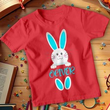 Personalised Happy Easter Bunny Making Craft Spring Festival Family T-Shirt #ED