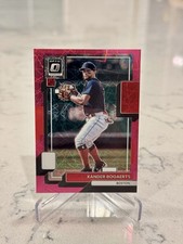 2022 Panini Donruss Optic Pink Velocity Prizm #/249 Xander Bogaerts #130 Boston