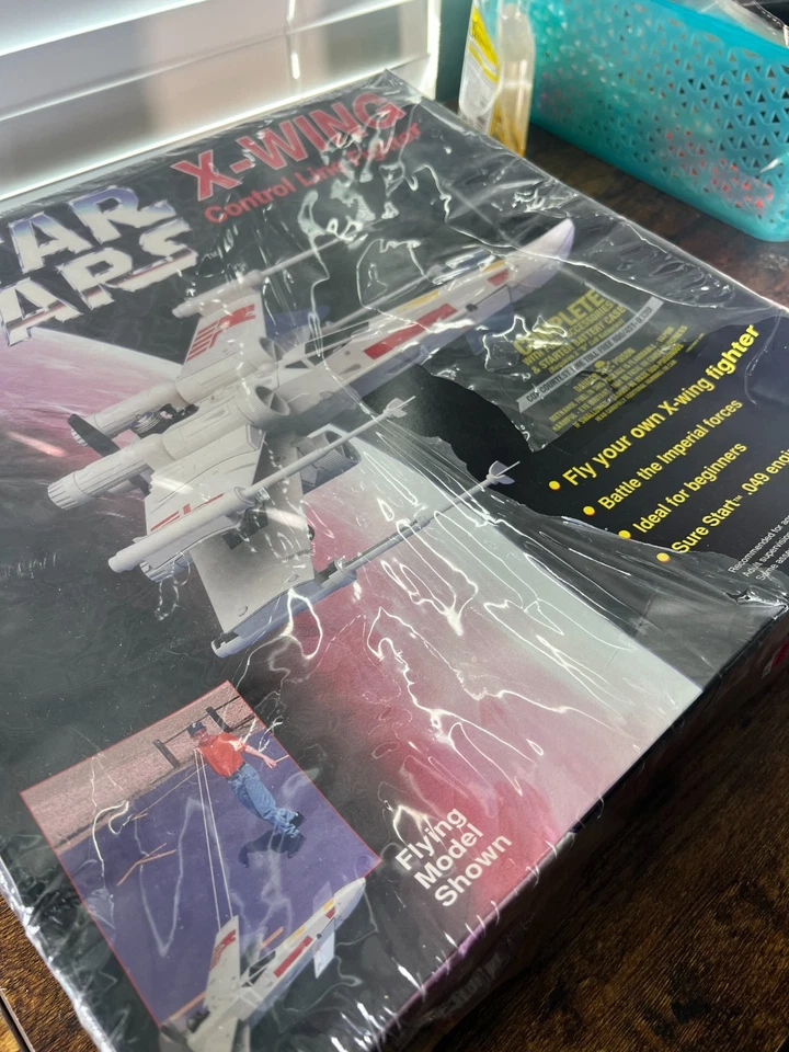 Vintage COX Star Wars X-Wing Control Line Fighter Model 9310 SEALED NEW 1997 D1 - Image 2 of 4