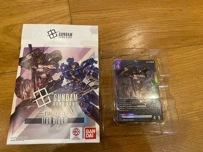 ST05 sealed Deck Iron bloom Gundam English No Bonus pack, include ex base promo