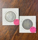 1906 & 1909 Barber Half Dollars ~ 90% Silver ~ 2 Coins