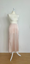 Damen Satin Midi Rock Gr. S Neu