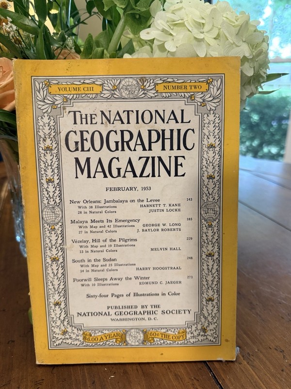 The National Geographic Magazine Feb 1953 Vol 103 Issue 2 Illustrated English