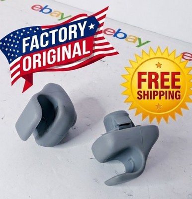  OEM 1998-2002 Honda Accord Sun Visor Clips Gray  FREE SHIPPING  