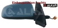 Alkar 6106525 AußEnspiegel Rechts Spiegel AußEn FüR Audi