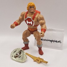 Vtg THUNDER PUNCH HE-MAN Motu Masters Of The Universe Action Figure  1980s O-10