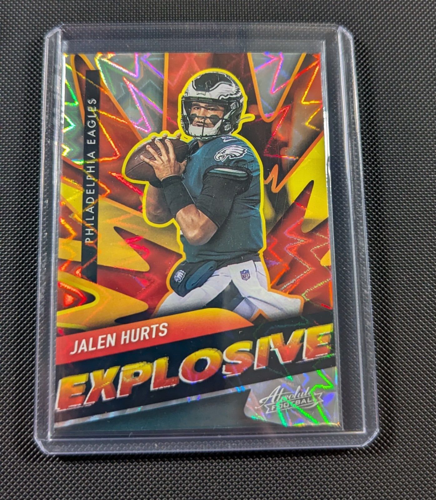 2021 Panini Absolute Jalen Hurts SSP #E29 Explosive 