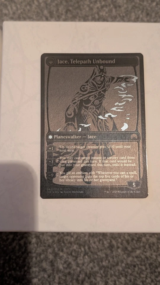 MTG SDCC Jace, Vryn's Prodigy Foil Comicon Nm/ Ex - Image 2 of 2