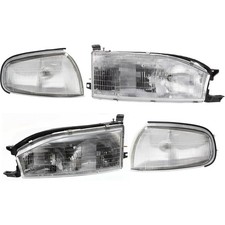 Head Light Set For 1992-1994 Toyota Camry With Corner Lights Left And Right