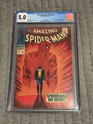 Amazing Spider-Man 50 First Appearance Of Kingpin. CGC 5.0