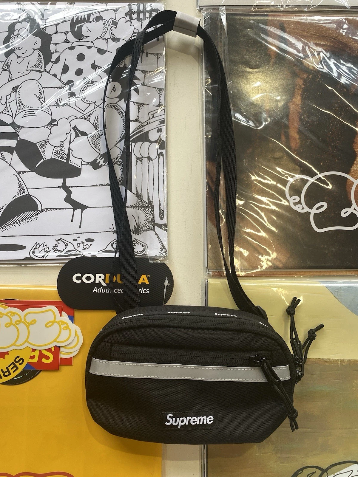 Sac latéral Supreme Fw24 noir