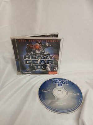 Heavy Gear II 2 Activision 1998 Windows 95/98 CD-ROM COMPLETE