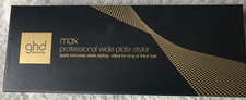 Image of GHD Max Professional Wide Plate Styler Straighteners. Black