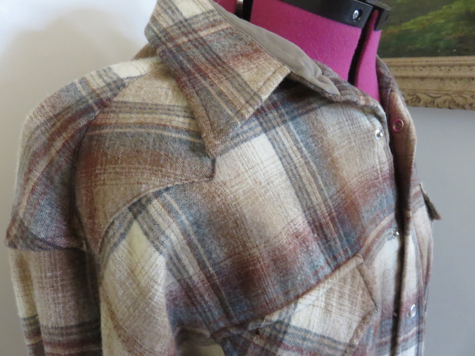 Pendleton Heritage Wool Plaid Western Long Sleeve… - image 6