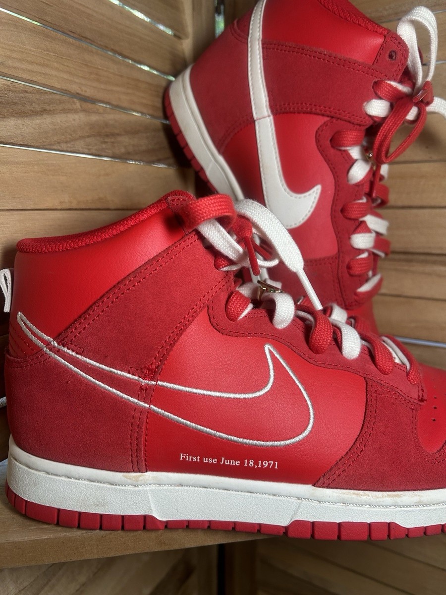 Nike Dunk High SE 'First Use Pack - University Red' Size US 8 View 3