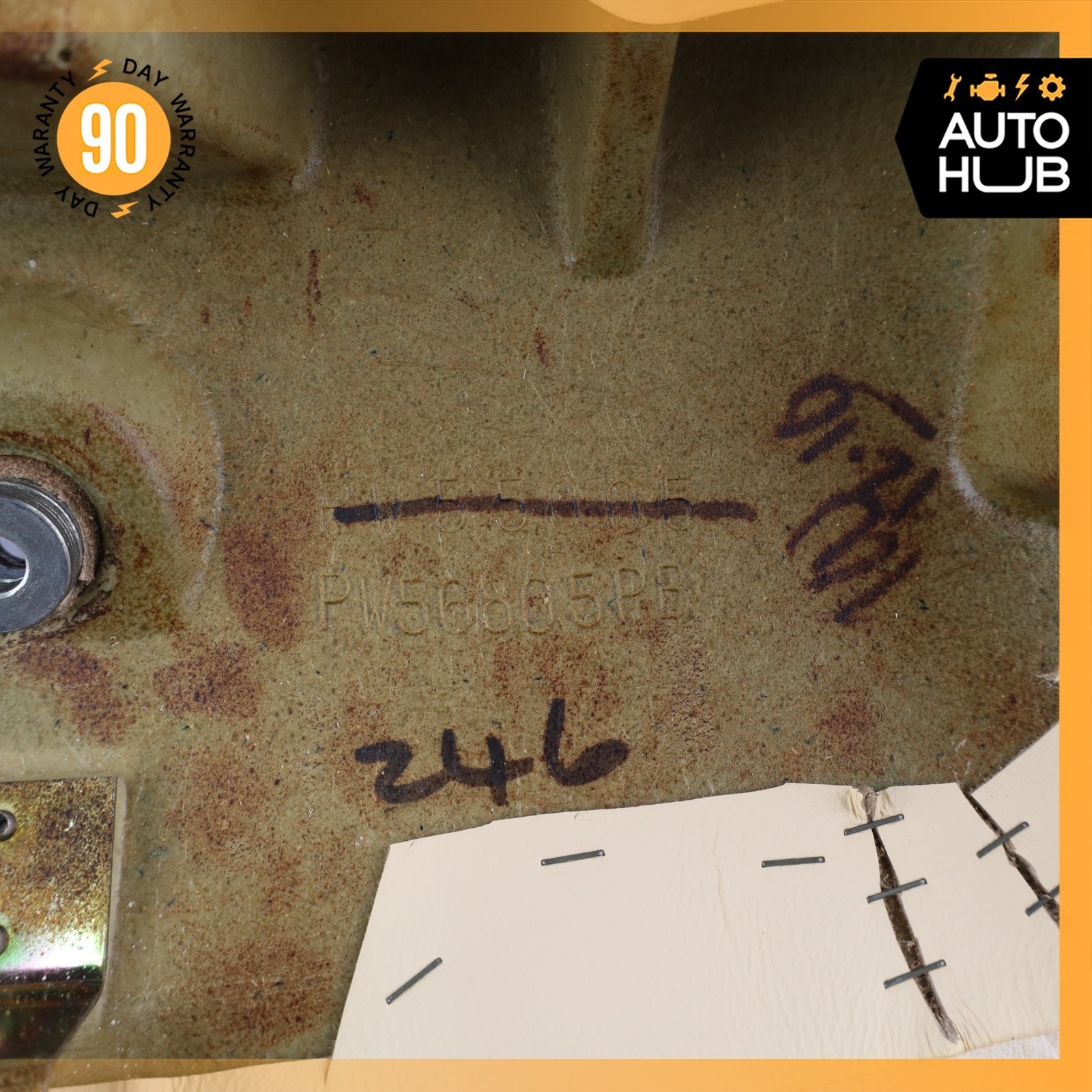 Bentley Arnage Rear Left Parcel Shelf Cover Panel Beige PW56805PB OEM