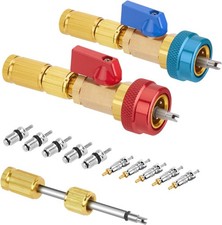 High Low Pressure Valve Core Remover Tools Kit For Refrigerant Air Conditioner High Low Pressure Valve Core Remover Tools Kit For Refrigerant Air Conditioner