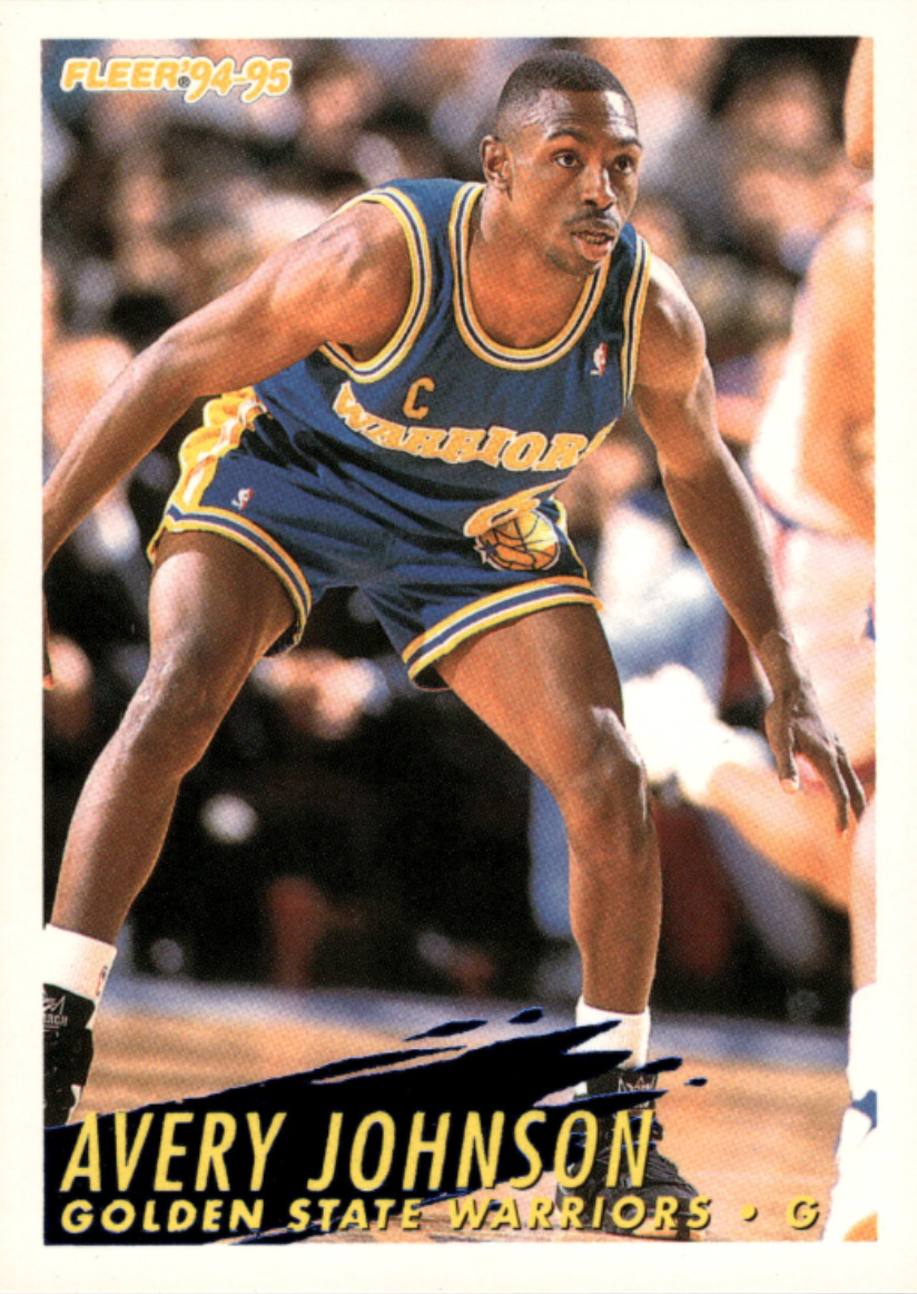1994-95 Fleer - Avery Johnson #74