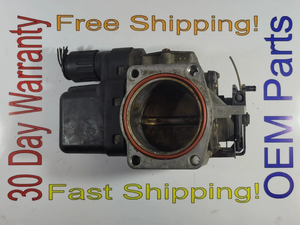 OEM 1998-2000 BMW 1439383 Z3 528I 328I 323I Throttle Body Yellow - Image 2 of 3