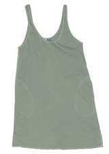 LRG FRESH PRODUCE Tortoise greenl POCKETS O PLENTY TANK DRESS NWT cotton Summer 