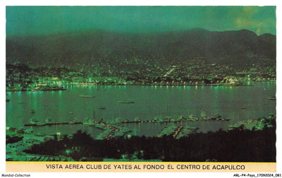 ARLP4-0267-MEXIQUE - Vista Area Club De Yates Al Fondo El Centro von Acapulco