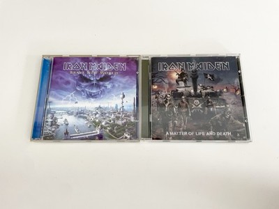  2x IRON MAIDEN   A Matter of Life and Death + Brave New World CD S / TOP  