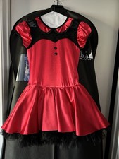 Child Large Red Tap Or Jazz Dance Costume by Curtain Call