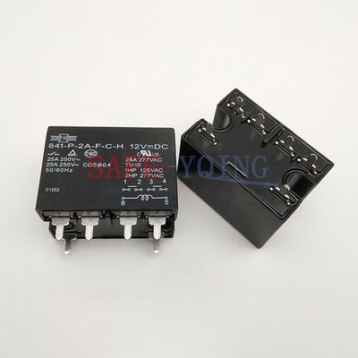 ONE SONG CHUAN 841-P-2A-F-C-H 12VDC Relay #nm