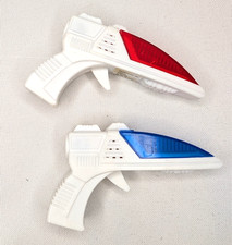 World's Smallest Laser Gun x2 Different both working Westminster red  blue