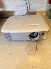Optoma DLP Desktop Projector White VGA/SVGA D-Sub w/ Case VGA Cable Power