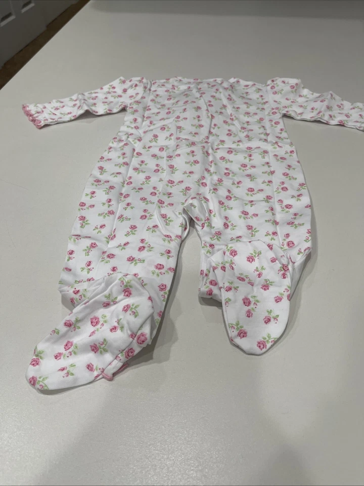 Calzado con cremallera con volantes rosas de jardín Kissy Kissy 6-9M Foto 2 de 3