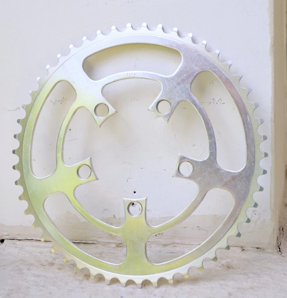 SR Sakae Chainring 50T 86 BCD Vintage Custom Apex Stronglight Crankset Peugeot - Image 2 of 4