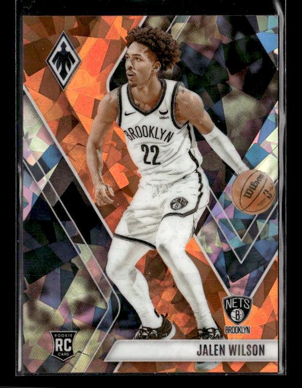 2023-24 Panini Phoenix #276 Jalen Wilson Rookie Orange Ice #/249 Nets