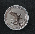 2015 CANADA 1/2 oz FINE SILVER .9999 BALD EAGLE $2 BULLION COIN ROUND