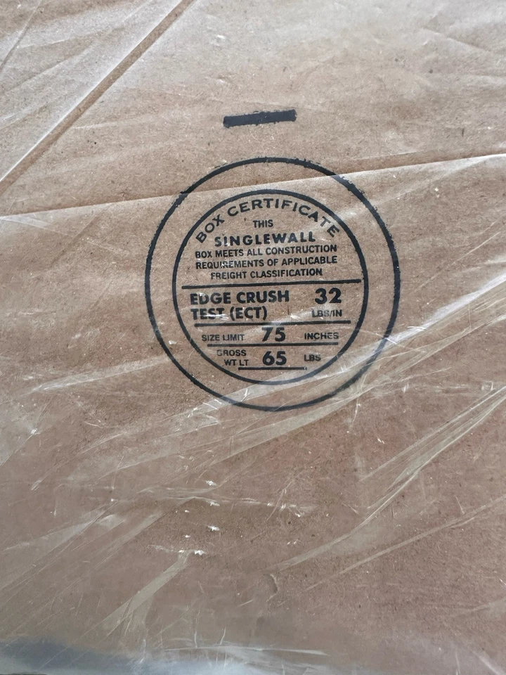 20 ct - 24" x 16" x 6" Cardboard Shipping Moving Boxes Flat Corrugated Cartons - Image 3 of 4