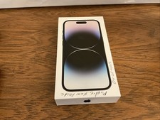 IPhone 14 Pro Space Black EMPTY BOX ONLY, Original