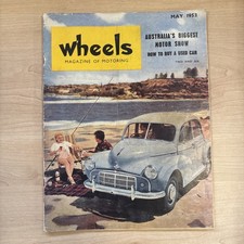 Wheels magazine - May 1953 - Australia's Biggest Motor Show -Vintage