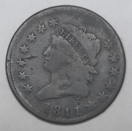 1811-P Large Cent — photo from the most recent tracked eBay sale