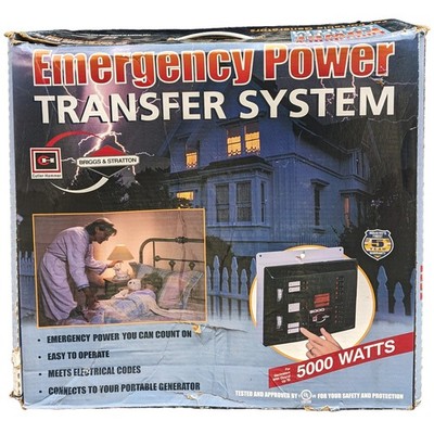 Cutler-Hammer Briggs & Stratton Emergency Generator Transfer Switch 6-Circuit