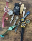 Lot Of Vintage Watches Untested Swatch Seiko Hamilton