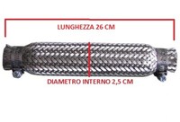 11.6.216 Flexibles Auspuff Rohr Ligier 162 Ambra Nova