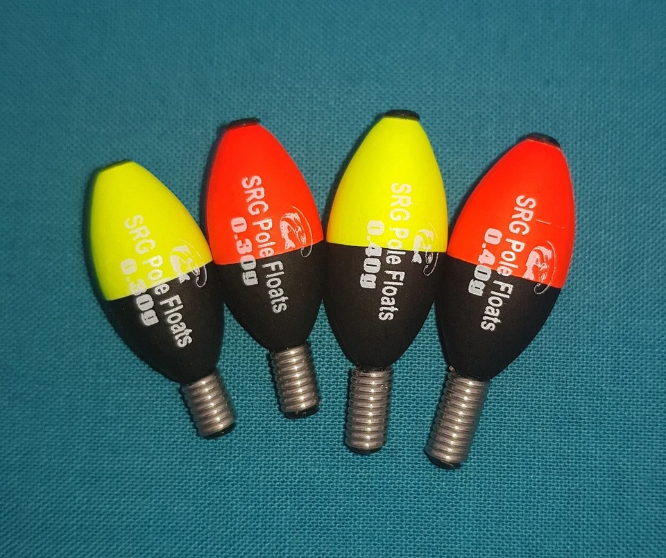 SRG POLE FLOATS 4er Pack Jigger Stange Schwimmer (SRG Jigger)
