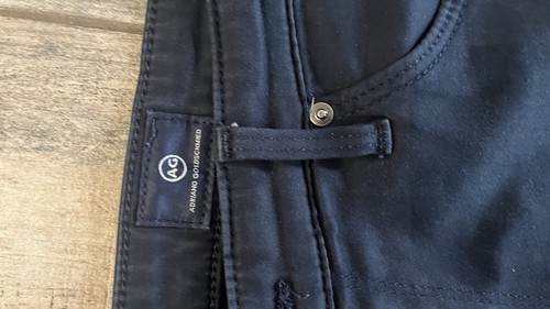 Jeans AG Adriano Goldschmied The Prima Cigarette Leg azul marino W28 L26 - Imagen 6 de 8