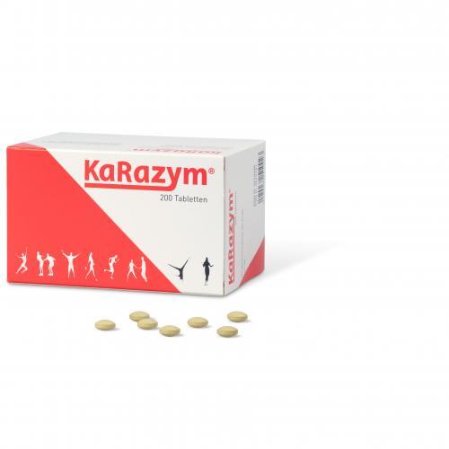 KARAZYM magensaftresistente Tabletten 200 ST PZN 2512141 - Bild 1 von 1