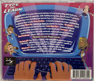 Type to Learn 3 [Mac & Win CD-ROM, 020626057707] Ages 8 years and