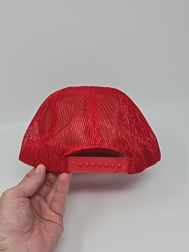 Vintage FREIGHTLINER CANADA Red/Mesh Trucker Style Cap/Hat SIZE-A-JUST ~ TAIWAN - Picture 5 of 11