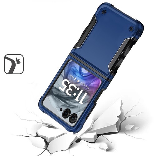 For Motorola Razr 2024 2025 Phone Case Shockproof Protective Hybrid Armor Cover - Picture 10 of 14