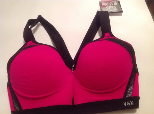 Reggiseno sportivo Victoria's Secret Incredible riflettente colori Asst nuovo con etichetta - Foto 12 di 30