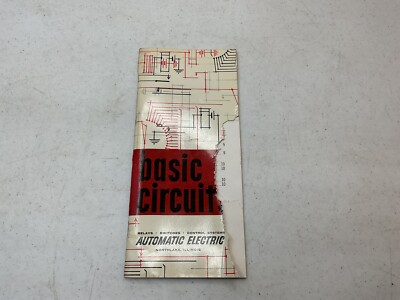 1957 Basic Circuits Automatic Electric Relays Switches Northlake IL Vintage